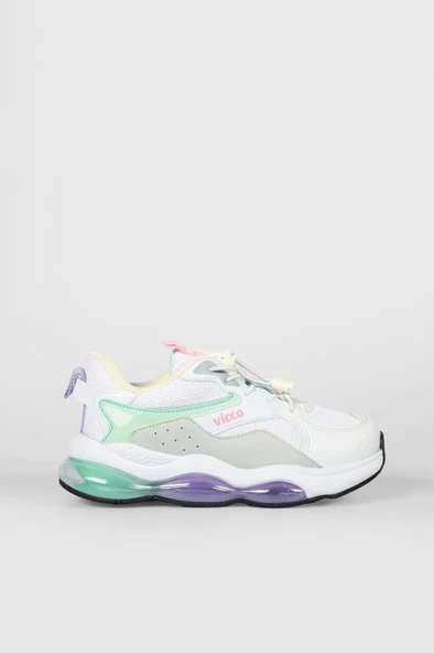 Vicco Hoshi 346.F25Y.152 Kız Çocuk Sneaker Ayakkabı Beyaz 31-36 ürün görseli 1