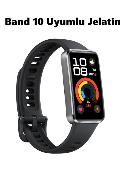 Huaweı Band 10 Uyumlu  3 Adet Şeffaf Ultra koruyucu Nano Jelatin ürün görseli 1