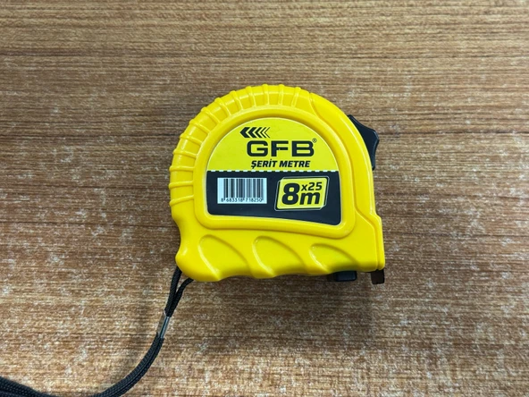 Gfb Şerit Metre 8x25 Mm 8 M ürün görseli 1