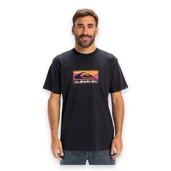 Quiksilver Eqyzt08045 Ev Gradient Box Ss Lacivert Erkek T-Shirt ürün görseli 1