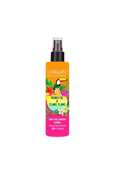 URBAN CARE Summer Edition Monoi Oil & Ylang Ylang Sıvı Saç Bakım Kremi 200ml ürün görseli 1