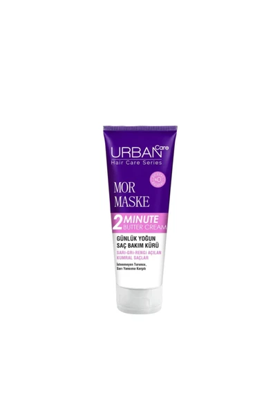 URBAN CARE Mor Maske Günlük Yoğun Saç Bakım Kürü 200ml ürün görseli 1