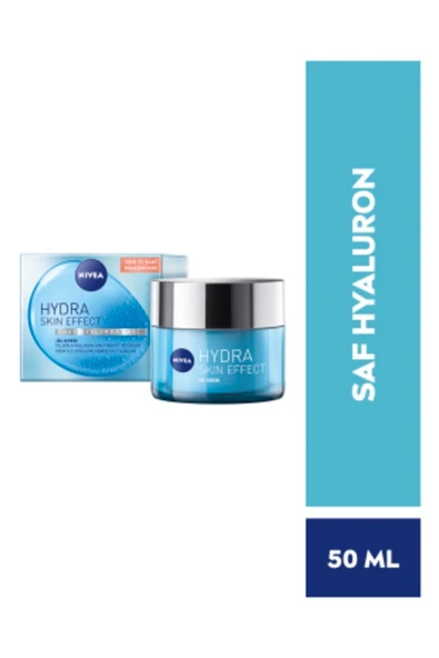 NIVEA Hydra Skin Effect Nemlendirici Jel Krem 50ml,saf Hyaluron.,bakım190319 ürün görseli 1