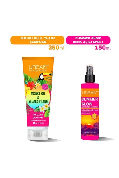URBAN CARE Monoi Oil & Ylang Şampuan Ve Renk Açıcı Sprey ürün görseli 1