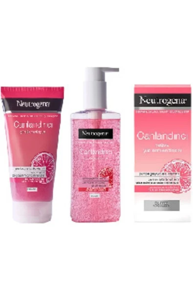 NEUTROGENA Canlandırıcı Günlük Peeling Jel 150 Ml , Yüz Temizleme Jeli 200 Ml , Yağsız Yüz Nemlendiricisi 50 Ml ürün görseli 1