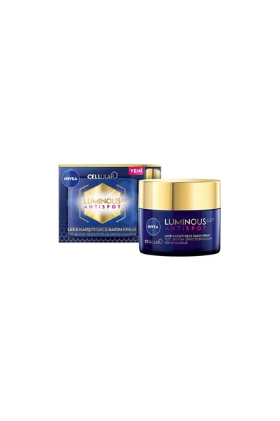 NIVEA Luminous630 Leke Karşıtı Gece Kremi 50 ml ürün görseli 1