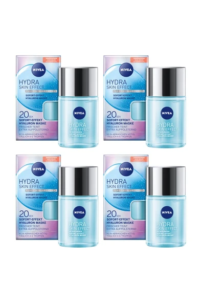 NIVEA Hydra Skin Effect 20 Saniyede Anında Maske Etkili Likit Maske 100 ml X 4 Adet ürün görseli 1