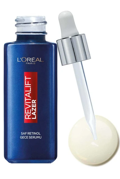 L'OREAL PARİS Revitalift Lazer - Saf Retinol Gece Serumu Yaşlanma & Kırışıklık Karşıtı ürün görseli 1