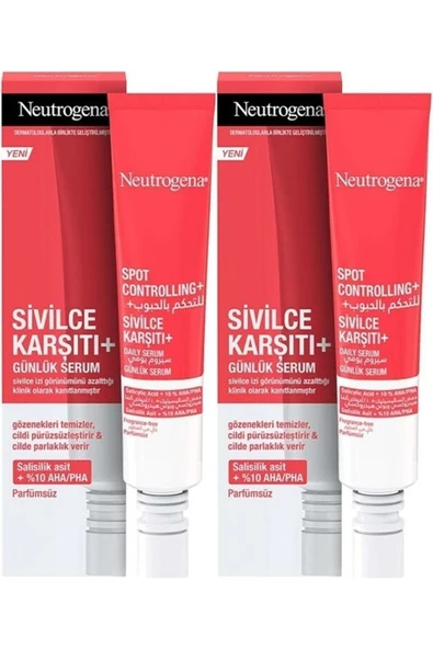 NEUTROGENA Spot Controlling Sivilce Karşıtı Serum 30ml (2 Lİ SET) ürün görseli 1