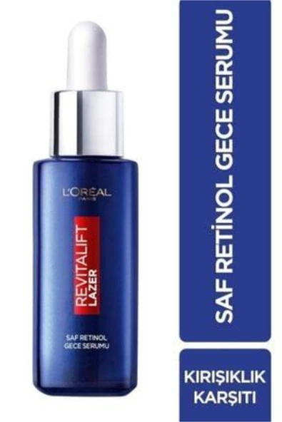 L'OREAL PARİS Revitalift Lazer Saf Retinol Gece Serumu 30 Ml ürün görseli 1