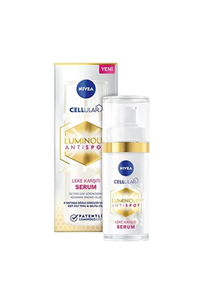 NIVEA Luminous630 Leke Karşıtı Serum 30 ml Güneş Hamilelik Ve Ergenlik Lekeleri Için Cilt Serumu ürün görseli 1