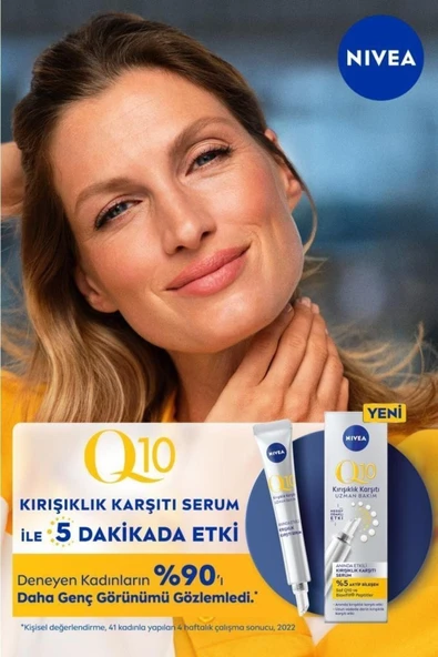 NIVEA 5 Dakikada Kırışıklık Karşıtı Anında Etkili Cilt Bakım Serumu, Saf Q10 15 /ml.. ürün görseli 1