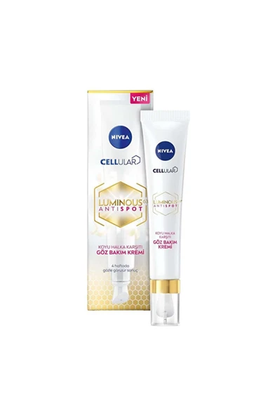 NIVEA Cellular Luminous 630 Anti-Dark Circle Eye Care Cream 15 ml ürün görseli 1
