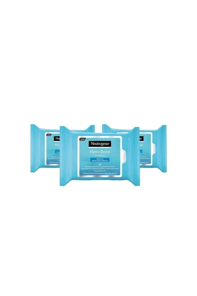 NEUTROGENA Hydro Boost Makyaj Temizleme Mendili 25' Li X 3 ürün görseli 1