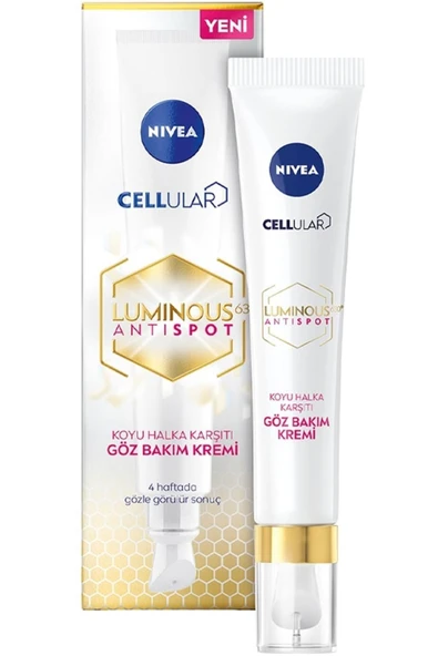 NIVEA Luminous630 Koyu Halka Karşıtı Göz Bakım Kremi 15 ml ürün görseli 1