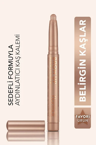 GRATİS Flor-Mar - Aydınlatıcı Asansörlü Kalem Stick Uçuk Kahve - Brow Up Highlighter ürün görseli 1