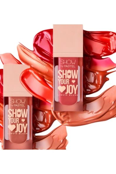 SHOW BY PASTEL 2 Li set Show Your Joy Liquid Blush - Likit Allık 58 -53 2 si birlikte ürün görseli 1