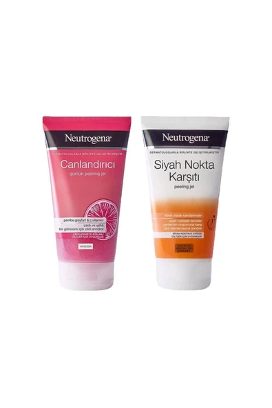 NEUTROGENA Canlandırıcı Pembe Greyfurt Ve Siyah Nokta Karşıtı Peeling 150 Ml ürün görseli 1