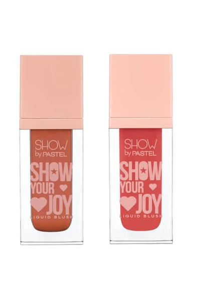 SHOW BY PASTEL Show Your Joy Liquid Blush - Likit Allık 58 ve 57 ürün görseli 1