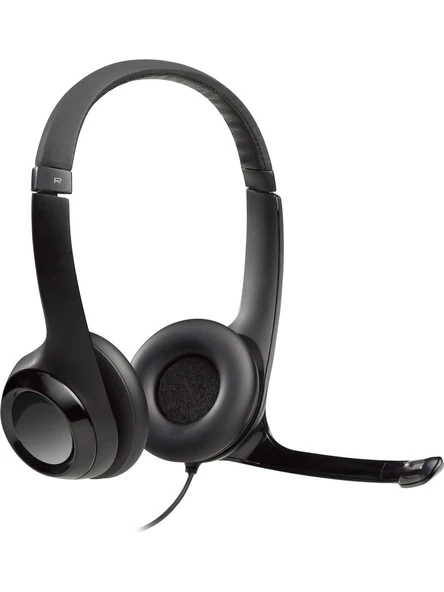 Logitech  H390 USB Gürültü Önleyici Mikrofonlu Kulaklık - Siyah ürün görseli 1