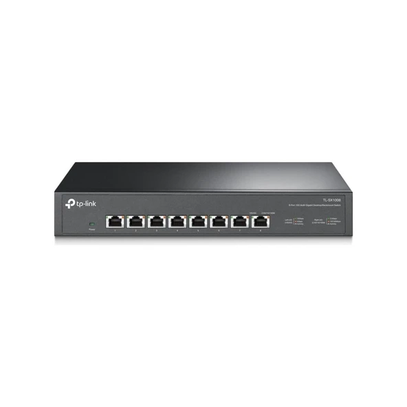 TP-Link TL-SX1008 8 Port 10/100/1000 Mbps Gigabit Switch ürün görseli 1