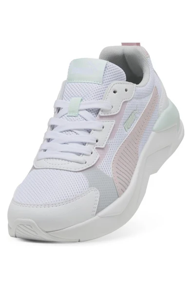 Puma X-Ray 3 LT 400229 07 Kadın Yürüyüş ve Koşu Ayakkabısı Beyaz Pembe 36-40 ürün görseli 1