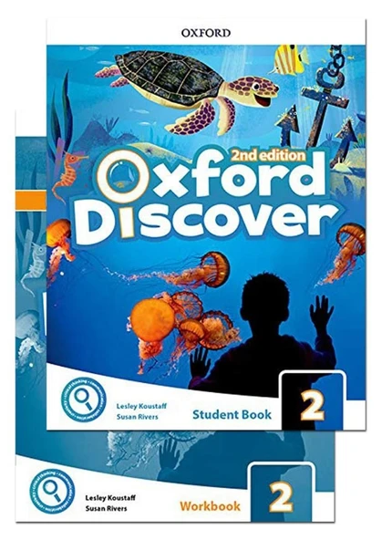 Oxford Discover 2 Student Book and Workbook 2nd Edition  ( Downloadable CD li versiyon – Online KOD YOKTUR ) ürün görseli 1