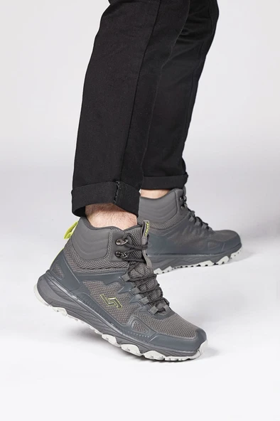 JUMP 27066 --MID GREY/LT GREY/NEON GREEN ürün görseli 1
