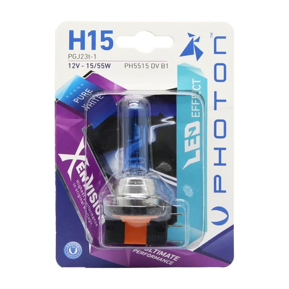 Photon H15 12V 15/55W Xen Vision Blister ürün görseli 1