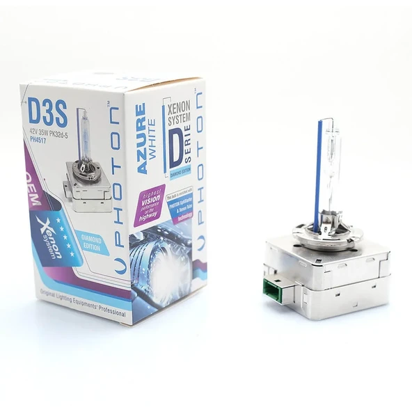 Photon D3S 8000K Buz Mavisi Xenon Ampul ürün görseli 1