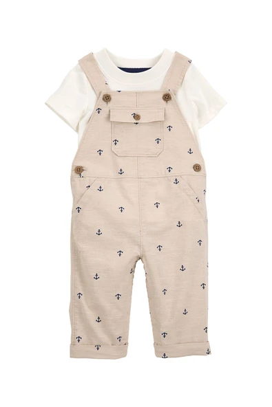 Carter's Erkek Bebek Salopet Set 2'li Paket 1S428510 ürün görseli 1