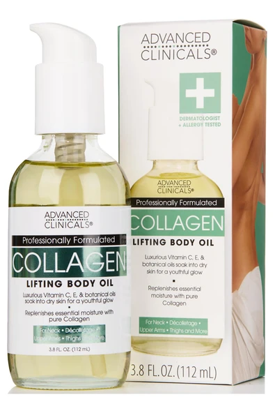 Advanced Clinicals Collagen Sıkılaştırıcı Vücut Yağı 112ML ürün görseli 1