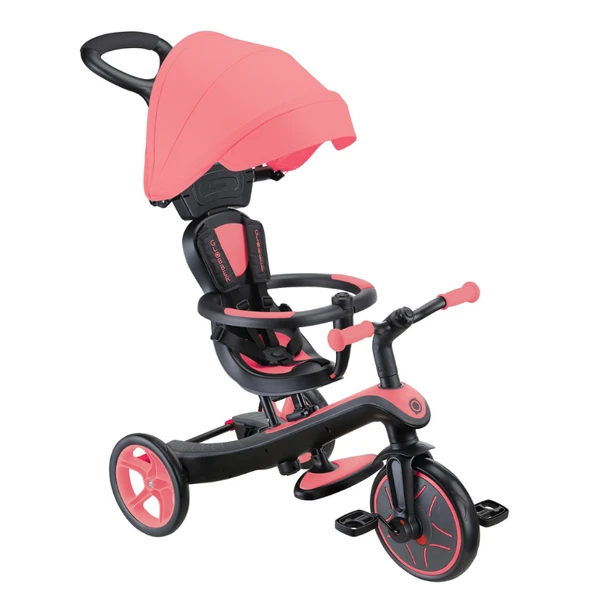 Globber Explorer 4in1 Trike Bisiklet - Pembe - Resim 2