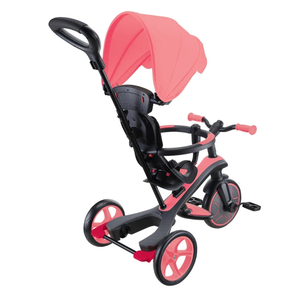 Globber Explorer 4in1 Trike Bisiklet - Pembe - Resim 3