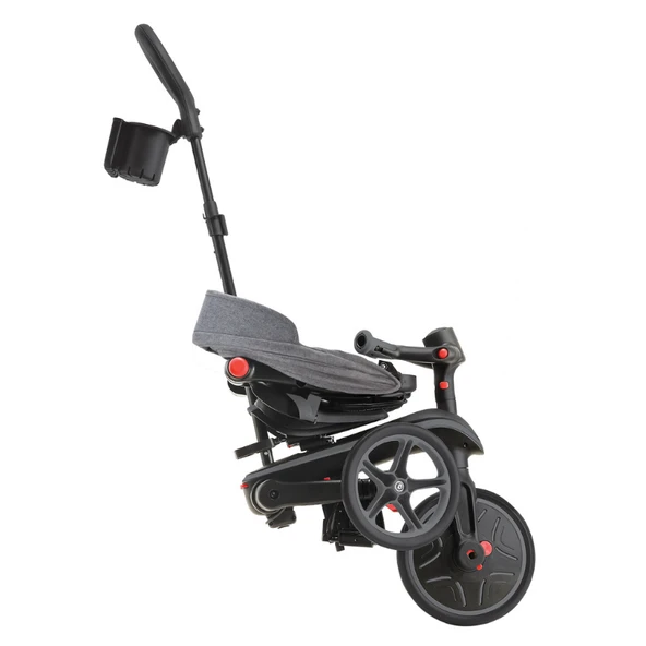 Globber Explorer 4in1 Katlanabilir Bisiklet - Siyah/Gri - Resim 6