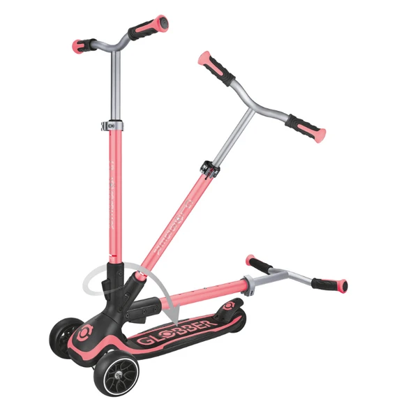 Globber Ultimum Scooter - Pembe - Resim 6