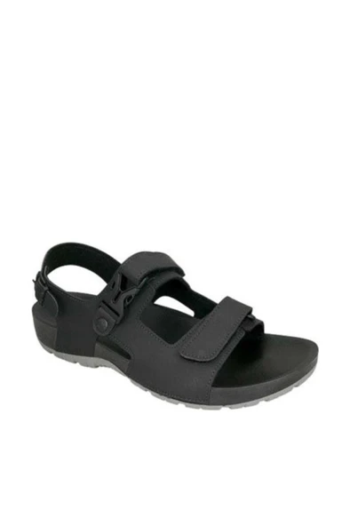 Ceyo 9829-2 Anatomik Taban Erkek Sandalet Siyah 40-45 ürün görseli 1