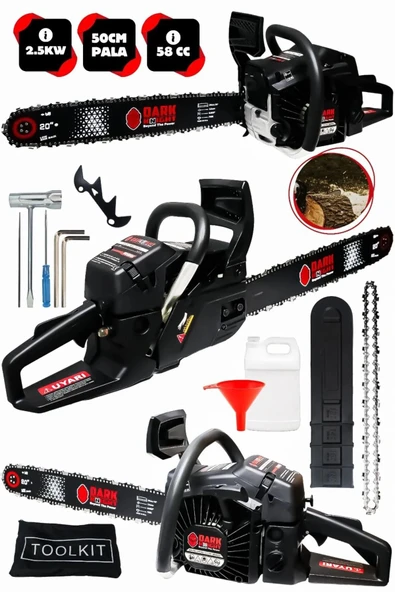 Dark Night Benzinli Testere Hızar Motoru Ağaç Dal Budama 45.2cc  2.6 hp ürün görseli 1