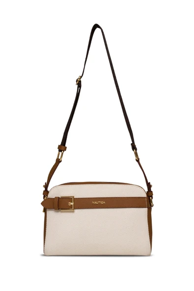 Nautica Kadın Postacı Çantası Bej - Taba CN7238T ürün görseli 1