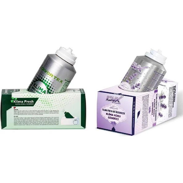 Divortex Lavanta ve Elma Kokulu Klima Bombası 150 ml. x 2 Ad. ürün görseli 1