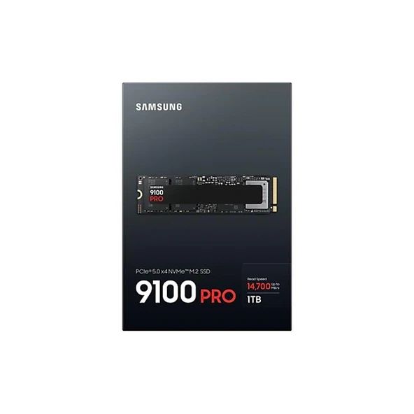 1 TB 9100 PRO SAMSUNG NVME M2 MZ-VAP1T0BW PCIE 14700-13300 MB/S SAMSUNG TR GARANTILI ürün görseli 1