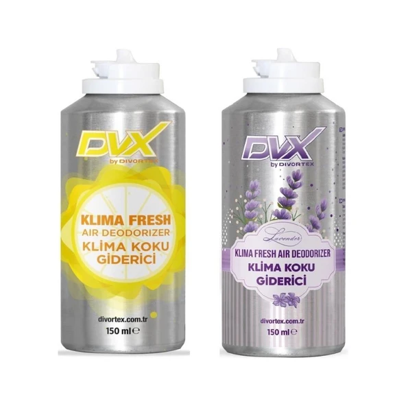 Divortex Lavanta ve Limon Kokulu Klima Bombası 150 ml. x 2 Ad. ürün görseli 1