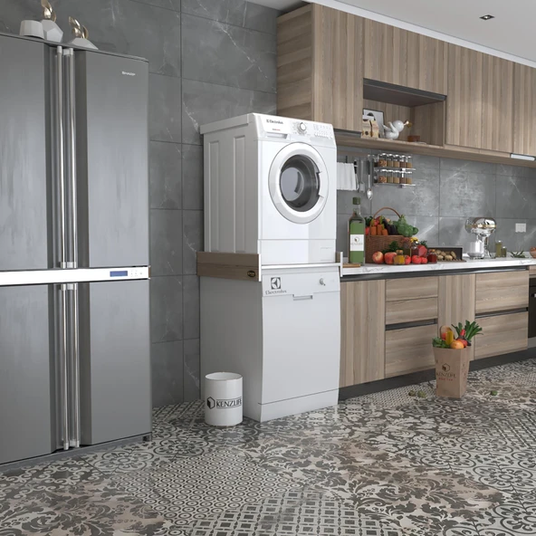 Kenzlife çamaşır&bulaşık makinesi dolabı olenka crd 015*70*60 banyo aparatı arkalıksız ürün görseli 1