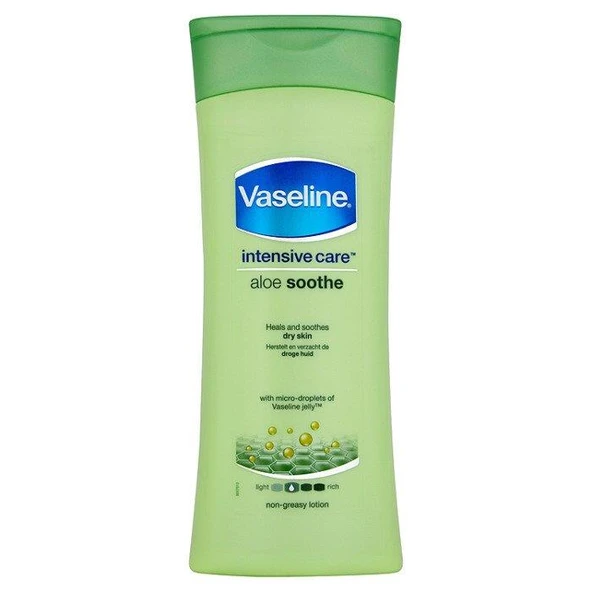 Vaseline Losyon Aloe Vera Soothe Ultra Nemlendirici 400 ML ürün görseli 1