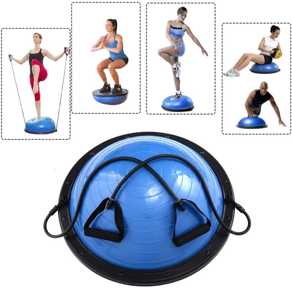 ZeroGym WBB01 Bosu Ball 58cm - Resim 5