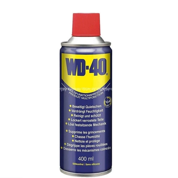 WD40 Pas Sökücü Yağlayıcı Bakım Spreyi 400 Ml. (24 Adet) ürün görseli 1