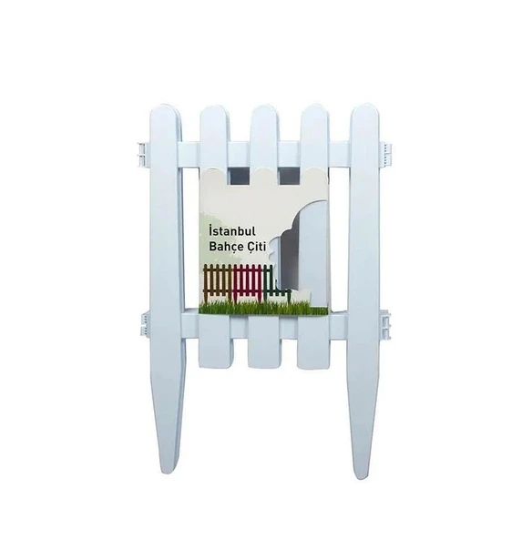 Omnipazar SO-IBC2 Eko İstanbul Bahçe Çiti 4'lü Set 40x59 cm Beyaz ürün görseli 1