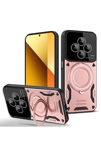 Zipax Xiaomi Redmi 14C / Poco C75  Kamera Korumalı Lensli Magesafe Standlı Azn-JoyLens ürün görseli 1