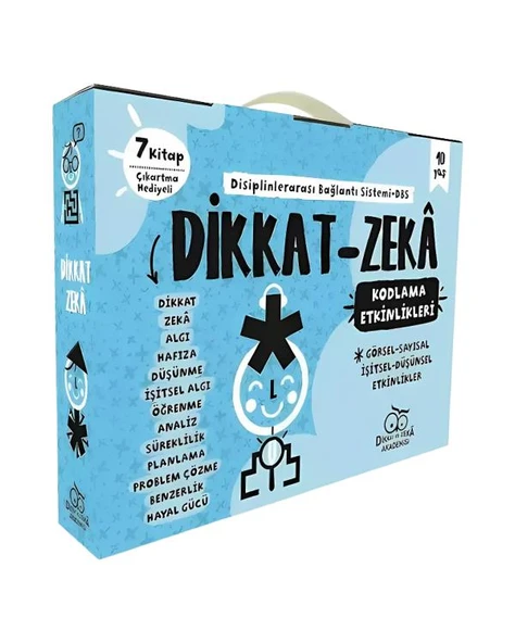 Dikkat Zeka 4. Sınıf Seti 10 Yaş 7 Kitap ürün görseli 1