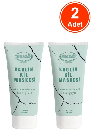 Ersağ Kaolin Kil Maskesi 100 Ml. x2 Adet ürün görseli 1